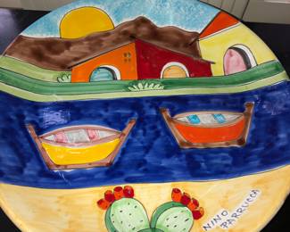 Nino Parrucca large bowl, Italy $75