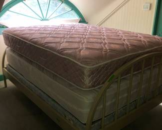 Queen bed $100, extra mattress $50