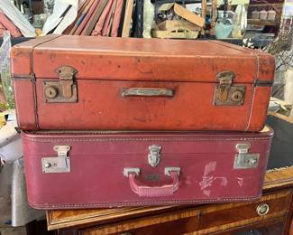 Vintage suitcases