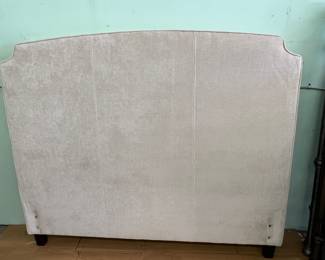 Queen size upholstered headboard. Has 3 upholstered sides as well. 