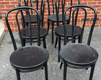 Thonet dining chairs  - set of 6