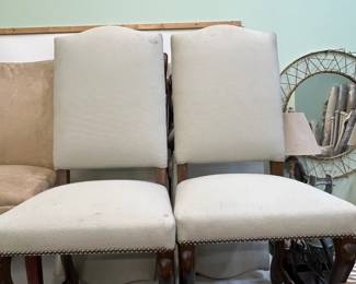 6 Mutton dining chairs