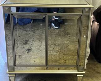 Bombay and Co Mirrored nightstand