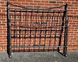 Ethan Allen Queen size Danby metal bed 