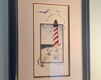 1 of 2 pictures - Wall Art Water Color by D. Morgan