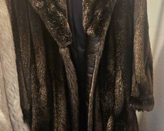 1 of 2 pictures - Genuine Fur Coat by Hillmoor Furs