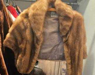1 of 2 pictures - Genuine Fur Shoulder Wrap by Richland Furs