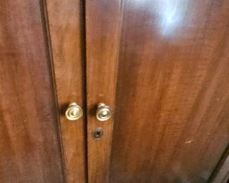 1 of 2 pictures - Vintage Storage Armoire 