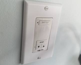 Electric cabana door