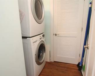 LG washing machine & ELECTRIC dryer