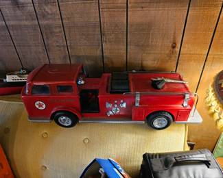 Texaco Metal Fire Truck