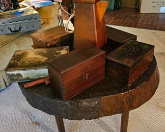 Large Pine Stump Table