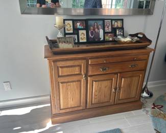 Great Sideboard/Server, Cool Wooden Serving Tray