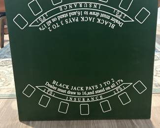 Black Jack Table Insert