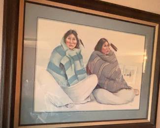 Shelia Hill signed print 14/1000