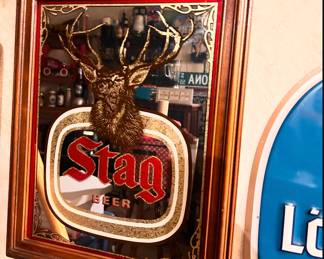 Stag Beer Mirror 
