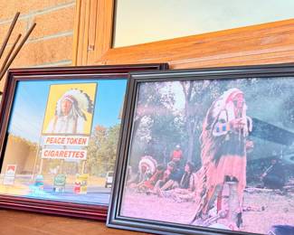 Native American Framed Photos 