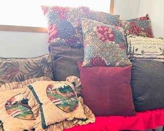 Throw Pillows Galore