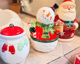 Christmas Cookie Jars 