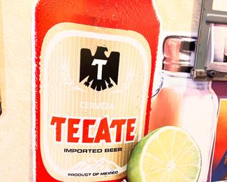 Tecate Beer Sign 