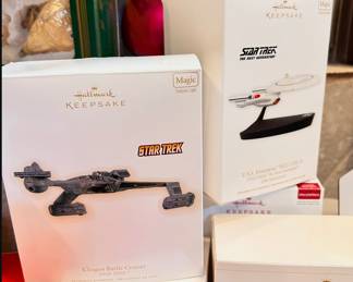 Star Trek Hallmark Keep  Sake Ornaments