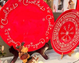 Hallmark Christmas Platters