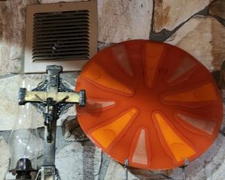 Jesus statue
Higgins art glass