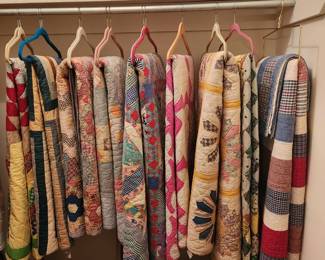 Nice selection of quilts