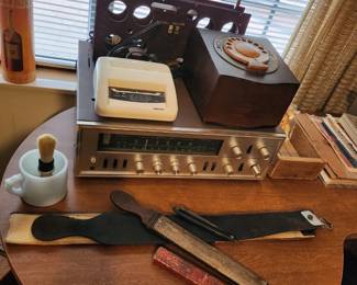 Old razors,and straps