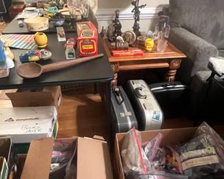 Items still to be unpacked