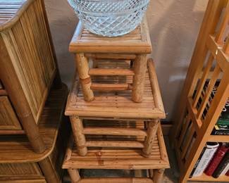 Bamboo plant stands
