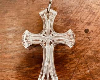 Small Waterford Cross Pendant