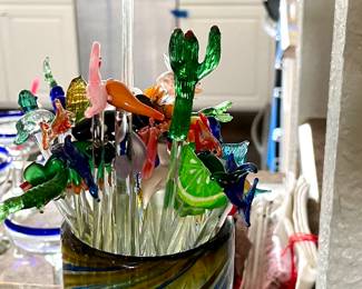 Glass Barware Stirrers