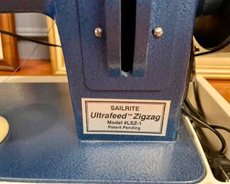 Saltire Ultrafeed Zigzag Model LSZ-1 Sewing Machine