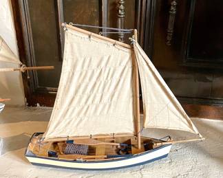 Wooden Sailboat