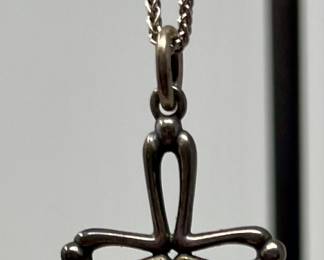James Avery Lobster Cross Necklace