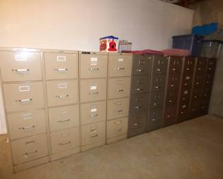 Metal Filing Cabinets (GREAT for storage)