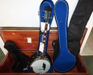 Banjo with Case