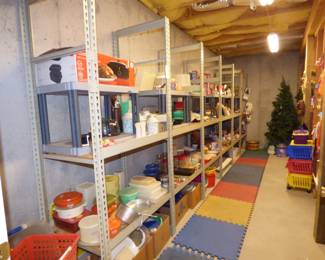 6 Sections of Heavy Duty Shelving