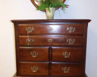 Mahogany Chest on Chest