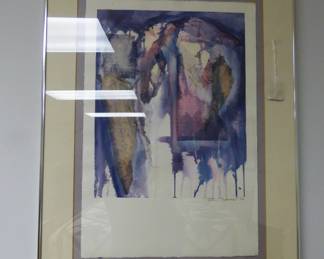 Original Watercolor by Listed Artist Patsy Tidwell
