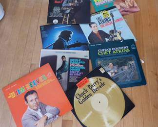 A Sample of LP Vinyl Albums 