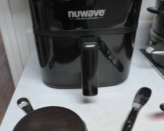Nuwave Air Fryer, Wagner Cast Iron Skillet, Cutco Spreader