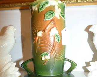 Vintage Roseville "Snowberry" Vase