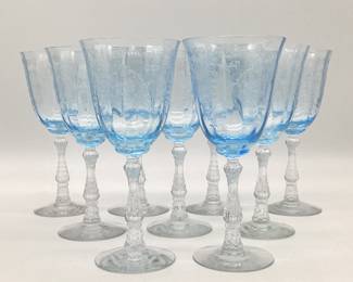 Fostoria Navarre Blue