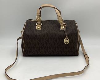 Michael Kors Grayson Leather Satchel