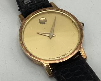 Movado Museum 14k Gold Ladies Watch