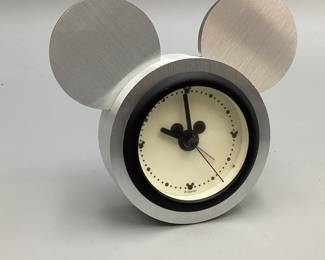 RARE Collectible Disney Aluminum Mickey Mouse Clock