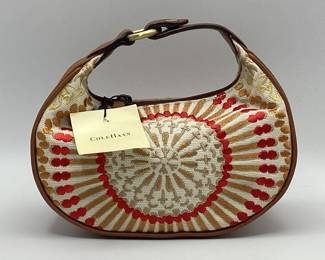 Cole Haan Sierra Embroidery Mini Hobo Bag