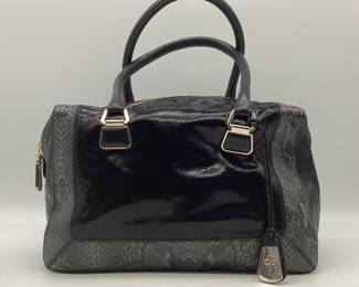 Cole Haan Black Patent Leather Bag
